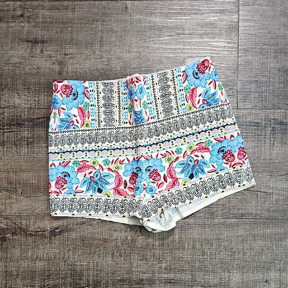 Flying Tomato Multicolor High Waist Women's Shorts